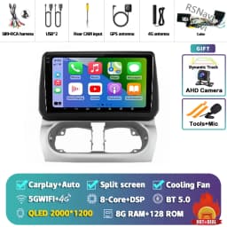 Android 16 Carplay Auto Screen Car Radio Multimedia Player For Opel Combo Corsa Tigra 2001-2011 Autoradio Stereo 2Din Head Unit