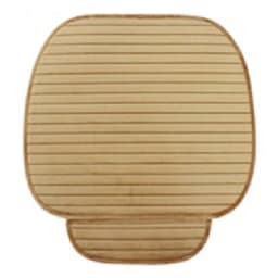 Warm Car Seat Cover for Front Rear or Full Set Flocking Chair Protector Seat Cushion Pad Mat Non Slide Auto Universal