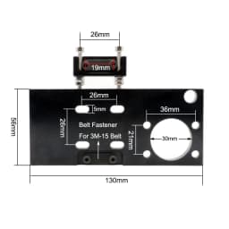 QDHWOEL CO2 Laser Head For 20mm Focus Lens FL 38.1 50.8 63.5 76.2 101.6mm With 25mm Mirror Mount
