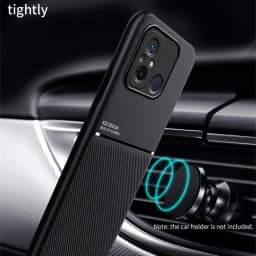 For Xiaomi Redmi 12C Case Magnetic Car Holder Leather Phone Cases For Redmi 12 C C12 Redmi12C 4G 2023 6.71" Soft Back Cover