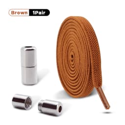 Elastic Laces Sneakers No Tie Shoe Laces Capsule Lock Shoelaces Without Ties Kids Adult 0.6cm Flat Shoelace for Shoes