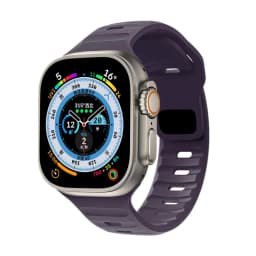 Silicone Strap For Apple Watch ultra Band 49mm 46mm 44mm 45mm 42mm 41mm 40mm sport correa bracelet iwatch Series 9 10 7 6 5 se 8