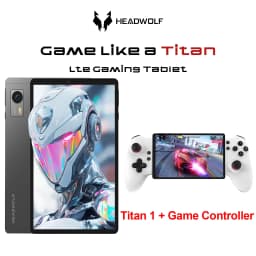 Headwolf TiTan1 4G LTE Tablet 8.8 Inch Dual SIM 12G+256GB 7200mAh Android 15 Gaming Tablet MTK Dimensity 8300
