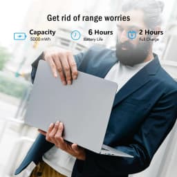 Xiaman 14.1" Windows 11 Pro Laptop Computer Intel Atom A3950 12GB RAM 1TB 2TB SSD Notebook PC 1920*1080P Office Study Laptops