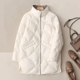 SEDUTMO Long Women Duck Down Jackets Ultra Light Winter Vintage Slim Coat Autumn Casual Warm Black Quilted Parkas ED2057