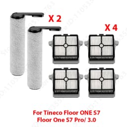 For Tineco Floor ONE S7/Floor One S7 Pro/ 3.0 Cordless Vacuum Cleaner Roller Brush HEPA Filter Spare Parts Kit Accessories