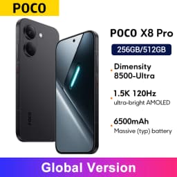 POCO X8 Pro Global Version Dimensity 8500-Ultra 6500mAh battery 6.59" 1.5K Smartphone 120Hz AMOLED display 50MP
