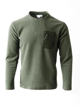 Outdoor High-End Men's Long Sleeve round Sweatshirt Couple Commuting Spor Sle DongjiU Home Casual Youthful XT36