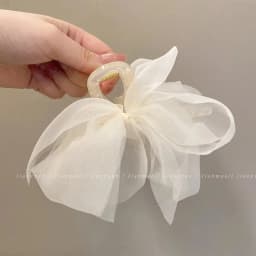 Elegant Stylish Net Ponytail Braid Claw Clip Hairpin Gift Headwear