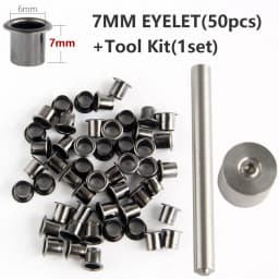 Kydex Tool Setter Set Kit with Anvil and Eyelets Rivet for DIY Sheath Holster