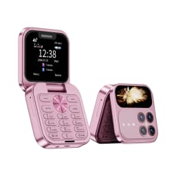 SERVO I18 mini 2G GSM/4G LTE Network Flip Mobile Phone 1.77-inch Screen Dual SIM FM Radio Flashlight Blacklist Mobile Phones