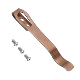 1/2/4Set Deep Carry Pocket Clip 2.6"(66mm) Length Universal Folding Knife Pocket Back Clip w/ Screws Man Knife Replacement Parts