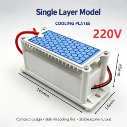 220V 60g 10g Ozone Generator Air Cleaner Ozonizer Sterilize Purifier Treatment Formaldehyde Remove Odor Ozonizador Ozone Machine