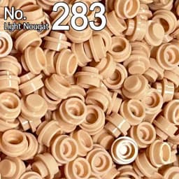 Bulk Buy Plate 1x1 Round DIY Pixel Art Remix 53+ Colors Building Block MOC Parts Brick Mosaic Maker Toys 4073/6141 4600pcs/Lot