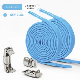 Elastic Laces Sneakers Magnetic Lock Shoe laces without ties Kids Adult 8MM Widened Flat No Tie Shoelaces for Shoes Accessories