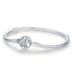 New Bracelet 925 Silver Cat & Dog Bracelet for Original Charms Beads Jewelry Women's DIY Jewelry Making Gifts