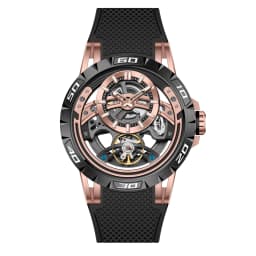 Luxury Clock Skeleton Titan Fashions Automatic Watches Mechanical Urban Dual Flywheel Hollow out Sport CHANCE CE8007 Wristwatch