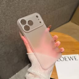 Luxury Ultra Thin 0.3MM PP Case for iPhone 18 17 Air 16 15 14 Plus 13 12 11 Pro Max Hard Clear Translucent Lens Protection Cover