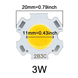 10pcs 3W 5W 7W 10W High Power LED Source Chip 13mm 20mm 24mm SMD LED COB Light Bulb LED Diode Light Lamp Spotlight Downlight DIY