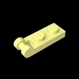 MOC PARTS Bricks GDS-646 PLATE 1X2 W/SHAFT 3.2 compatible with lego 60478 children's toys Assembles Building Blocks Technical