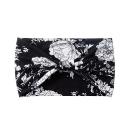 Wide Headbands for Women Polka Dots Knotted Headwrap Turban Yoga Workout Head Bands Boho Stretch Cotton Bandana Hair Accessories