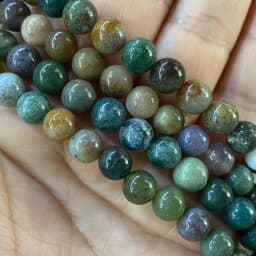 Natural Stone Amethyst Green Jade Agate Rose Quartz Apatite Turquoise Round Bead for Jewelry Make Diy Women Bracelet Accessories