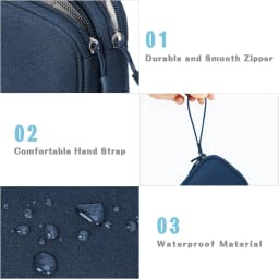 Electronics Wire-winding Storage Bag Waterproof Carrying Accessories Pouch Travel Bag Universal Cable Organizer Electronics Bag