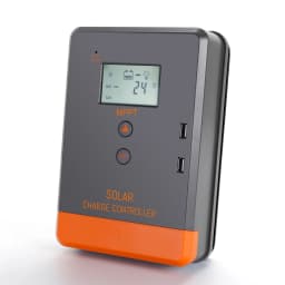 US Stock 20A 30A 40A Solar Charger Controller 12V 24V Solar Regulator LCD Display Fit LifePo4 Batteria for Home RV Boat Camp