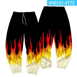 Coat 3D Print Cartoon Red and Yellow Flame Hoodie Men Women Long Sleeve Cosplay Costume Men Jacket Sweatshirts