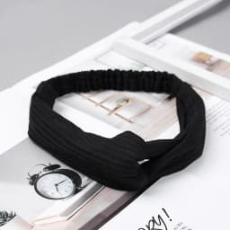 Vintage Suede Soft Cross Knot Elastic Headband for Women Girls Summer Soild Color Turban Bandanas Hair Bands Hair Accessories