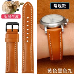 For any brand 18mm 20mm 21mm 22m With mat Genuine leather watch strap men cowhide watchband wristwatch band bracelet Accessories