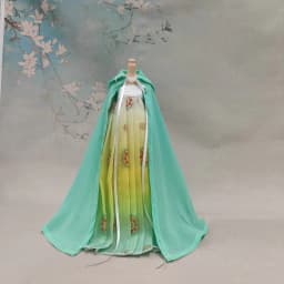 Blyth 1/6 1/4 1/3 BJD Cape Ancient Costume Clothes Chinese Hanfu Cloak For BJD/SD YOSD MSD SD13 Big Girl Doll Accessories C1953