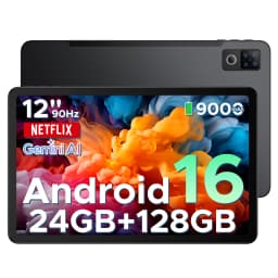 DOOGEE U12 Tablet PC Android 16 12'' S Display 24GB RAM (6GB+18GB) 128GB 9000mAh Battery UNISOC T7255 Widevine L1 Dual Dpeakers