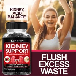 Kidney Cleanse Detox & Repair, - Liver Cleanse, Detox, Support Health Kidney & Urinary Tract, Supports Immune Health