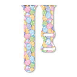 St. Patrick's Day Strap for Apple Watch Band 45mm 40mm 44mm Easter Day Printed Silicone bracelet iWatch series 9 8 7 se ultra 2