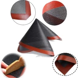 Cooking Sheet Mesh Baking Sheet Bread Mat Baking Mat Oven Sheet Heat Resistant Food Grade Silicone Bread Mat