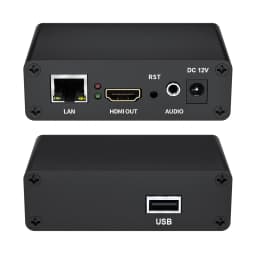 Hot-Sale FHD IP to HDMI Video Decoder Stream H.265 H.264 RTSP SRT RTSP RTMP UDP