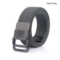 Canvas Belt For Men Simple Alloy Button Nylon Mens Tactical Belt Outdoor Hunting Multifunctional Casual Military Belt 3.8cm Wide