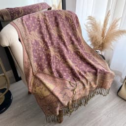 Tassel Blanket Design Thick Pashmina New Winter Warm Shawl Wrap Paisley Pattern Scarf Women Neckerchief Poncho Stoles 2025