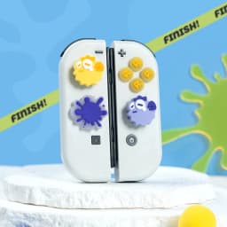 D-pad Cross Direction Button ABXY Key Sticker Joystick Thumb Stick Grip Cap Cover For Nintendo Switch Oled NS Joy-con Skin Case
