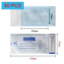 200/100/50PCS Self Sealing Sterilization Pouches Self-adhesive Clean Bags Tattoo Nail Art Grade Paper Dental Tattoo Accessories