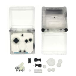 New Shell Case for GBASP Housing GBA SP Shell with Buttons Sets Replacement for Gameboy Advance SP Game Accessories