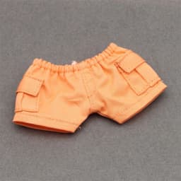 For 17cm Labubu 3.0 Big Into Energy Clothes Work Shorts with T-shirt for Labubu Summer Refreshing Clothes