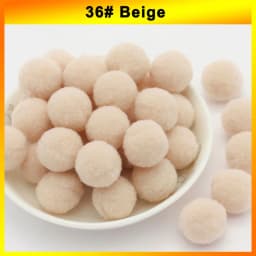 300-30Pcs Multicolor Pompoms Fur Balls Glitter Fluffy Pom Poms Elasticity Pom pom Soft Balls for DIY Crafts 8/10/15/20/25/30mm