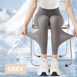 Ultra Thin Translucent Capri Leggings Seamless Shaping Tights Stretchy Sports Pants Sheer Skinny Trousers for Women