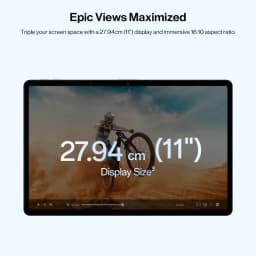 New OnePlus Pad Lite Global Version Tablet 11" Eye Care 90Hz Display Quad Speakers 9340mAh Battery Bluetooth 5.4 OxygenOS 15