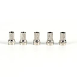 50PCS/Set High Quality RG6 F Type Coaxial RF/AV Signal Cable Connector Terminals Plugs