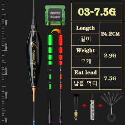 2025 Summer New Gravity Sensor Float Luminous Turn Red Fishing Float+Accessory Suit Carp Hot Sale High Sensitivity Accessories