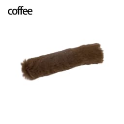 New 1 Pc Plush Fur Furry Bag Strap Covers Sleeves with Loop Fastener Cover for Bag Handles Replacements Accessories
