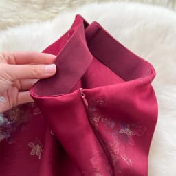 Sexy satin Chic print glitterHigh Waist Hip Wrap summer split sweet Full Skirt women clothing